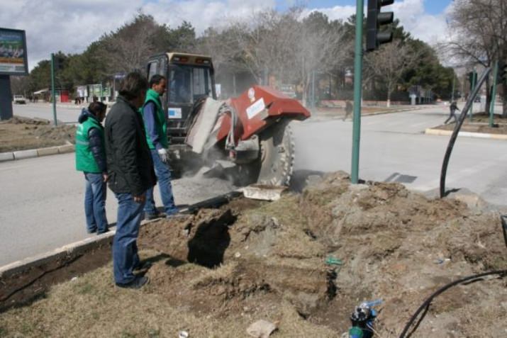 Tüm Yeşil Alanlar Otomatik Sulama Sistemine Kavuşuyor